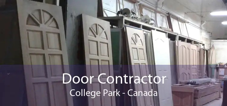Door Contractor College Park - Canada
