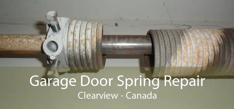 Garage Door Spring Repair Clearview - Canada