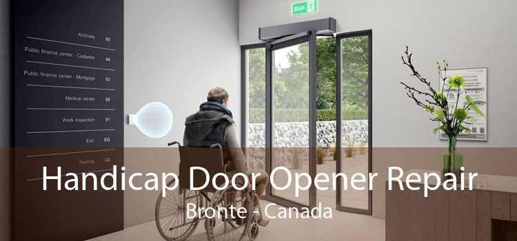 Handicap Door Opener Repair Bronte - Canada