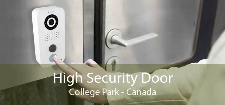 High Security Door College Park - Canada