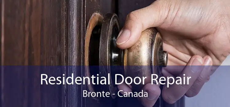 Residential Door Repair Bronte - Canada
