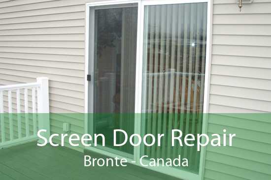 Screen Door Repair Bronte - Canada
