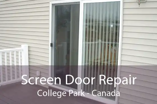 Screen Door Repair College Park - Canada