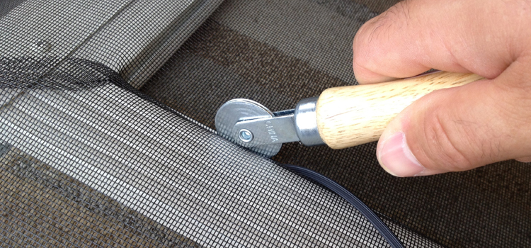 metal screen door repair in Oakville