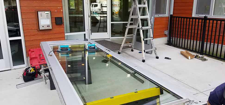storefront door glass replacement Oakville